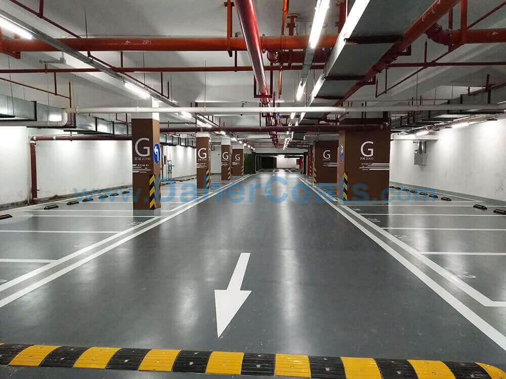 Epoxy Floor - ND Commercial Parking Lot