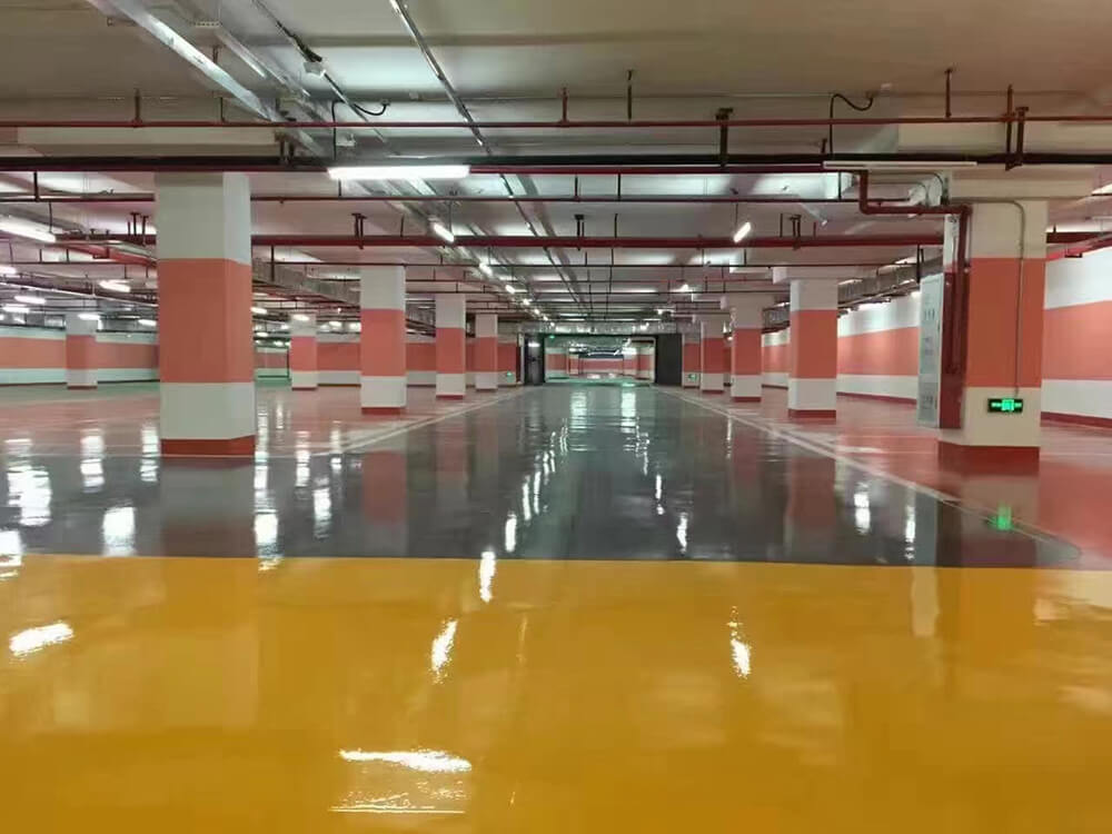 Epoxy flooring for garage