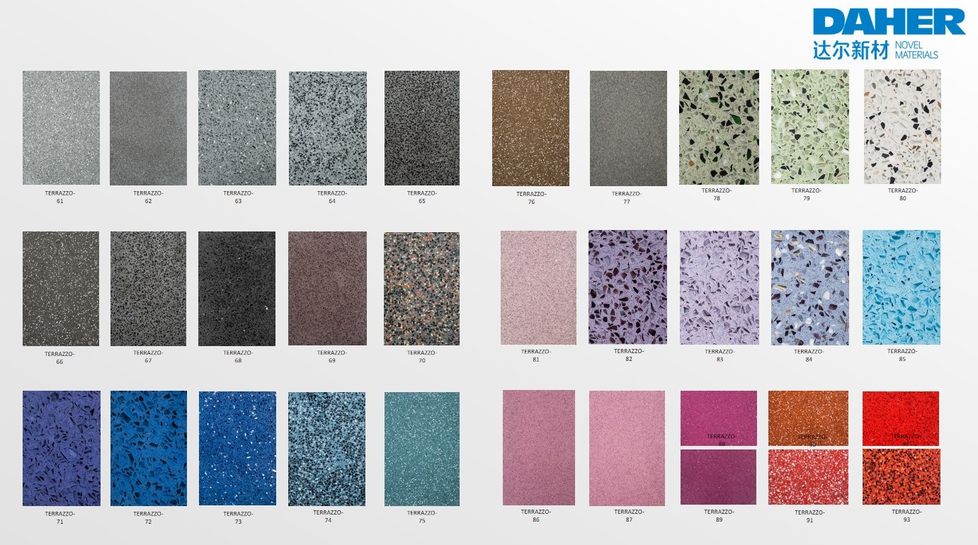 unlimited epoxy terrazzo flooring color options